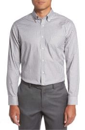 Nordstrom Men s Shop Trim Fit Non-Iron Gingham Dress Shirt at Nordstrom